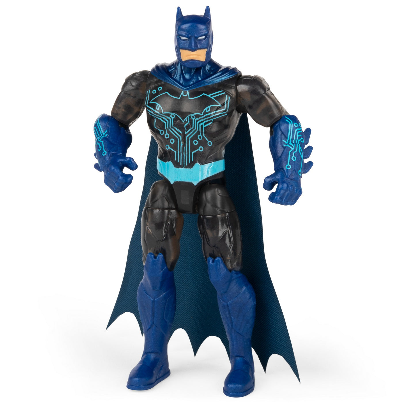 Figurina batman bat-tech articulata 10cm cu 3 accesorii surpriza