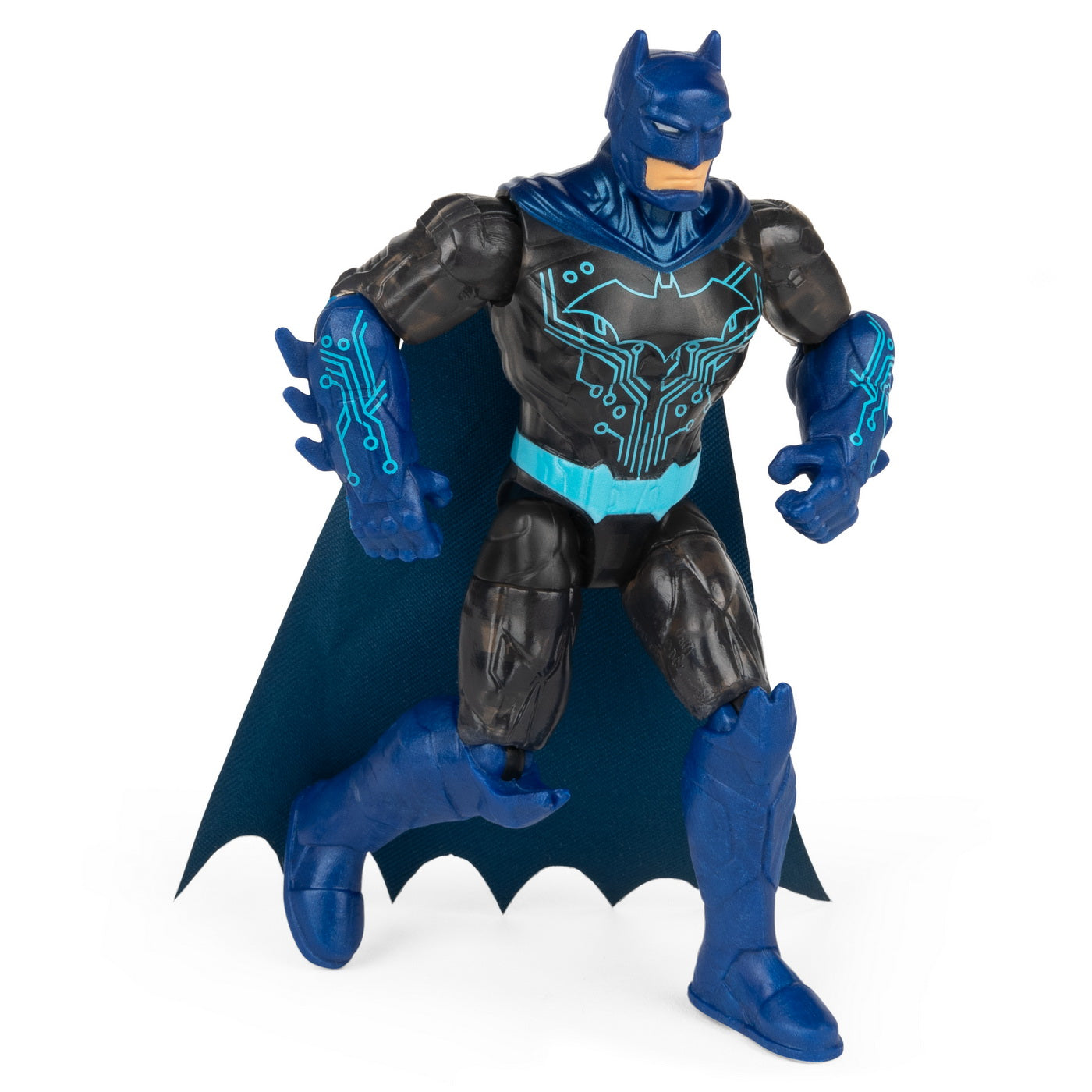 Figurina batman bat-tech articulata 10cm cu 3 accesorii surpriza