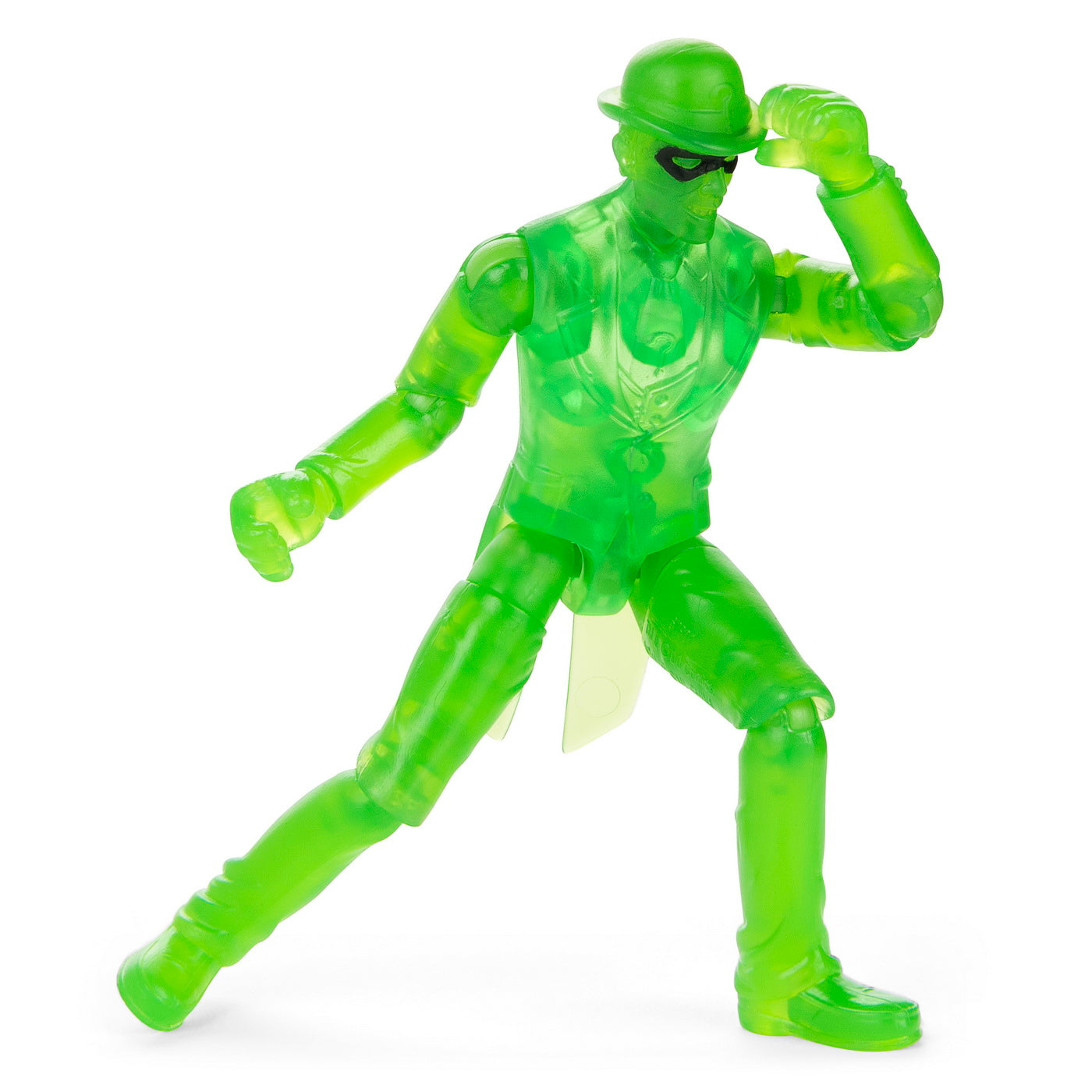 Figurina riddler articulata 10cm cu 3 accesorii surpriza