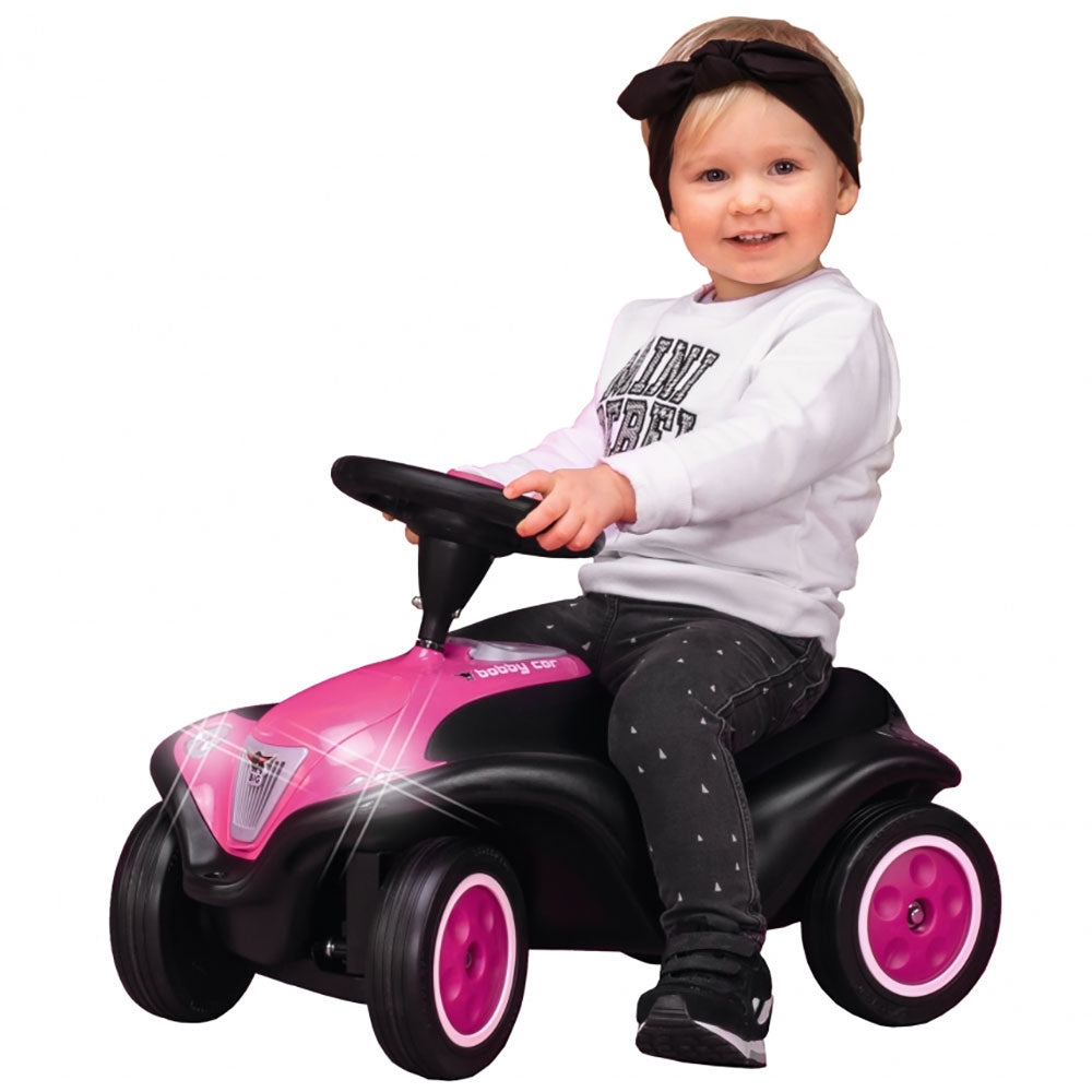 Masinuta de impins Big Bobby Car Next raspberry