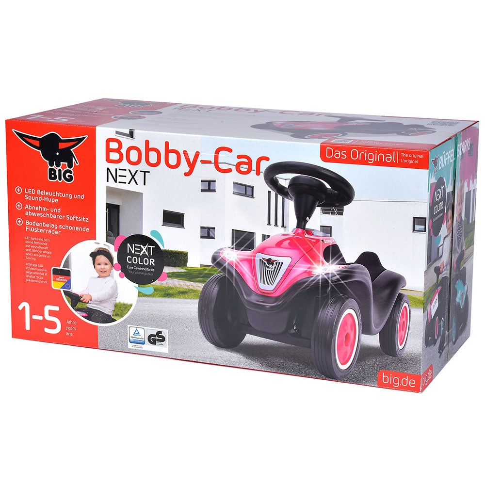 Masinuta de impins Big Bobby Car Next raspberry
