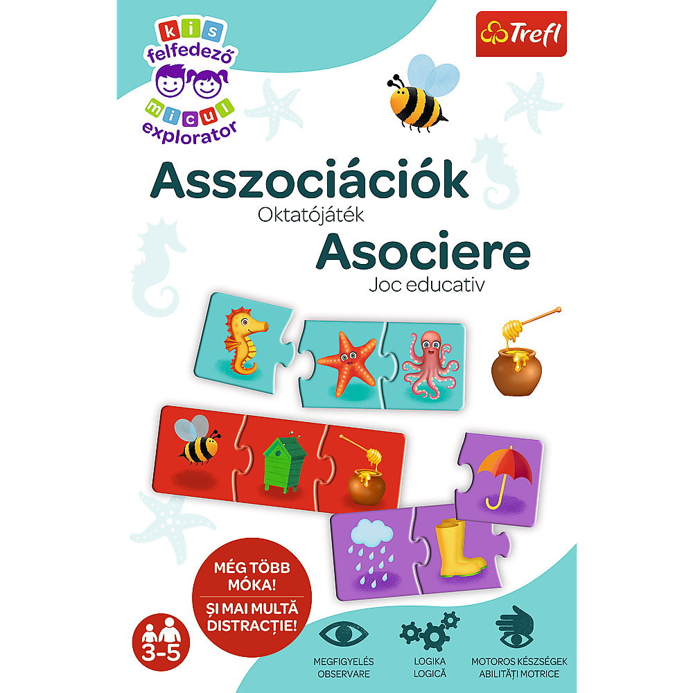 Joc educativ invata prin asociere micul explorator