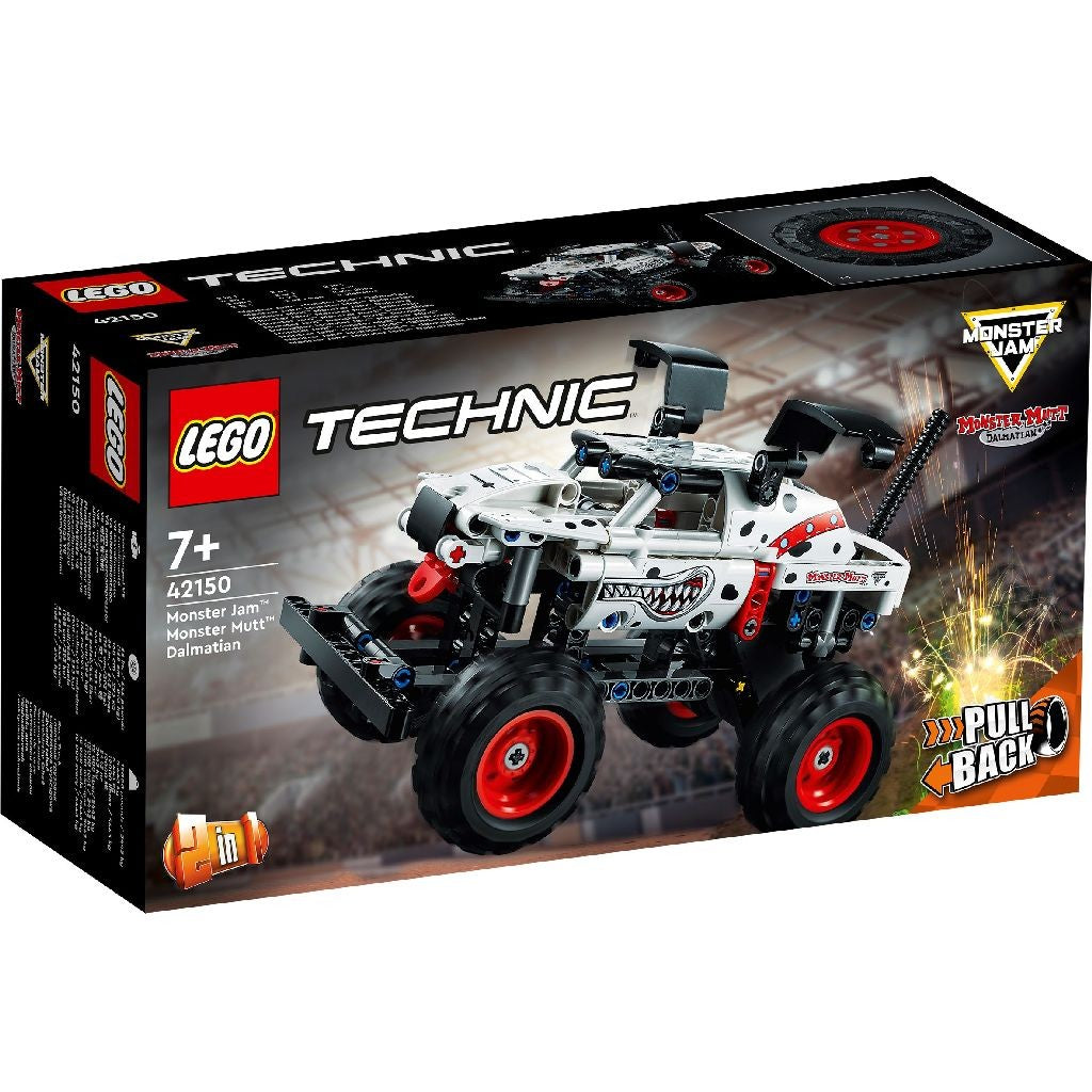 Lego techinic dalmatian monster jam monster mutt 42150