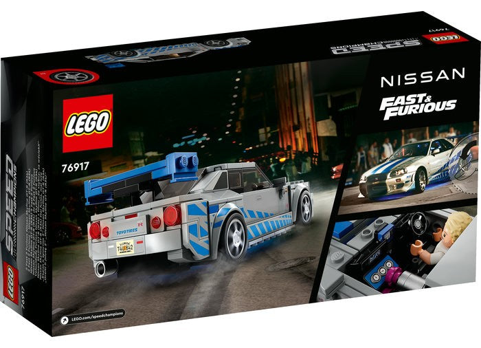 Lego speed champions nissan skyline gt r 76917