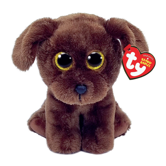 Plus ty 15cm beanie babies nuzzle caine maro