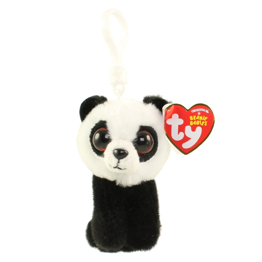 Plus breloc ty 8.5cm boos ursulet panda