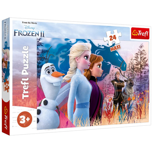 Puzzle trefl 24 maxi frozen2 calatoria magica