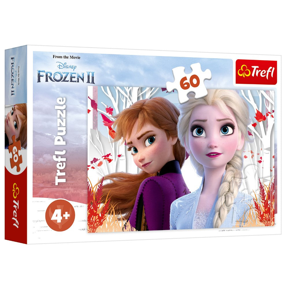 Puzzle trefl 60 frozen2 ana si elsa