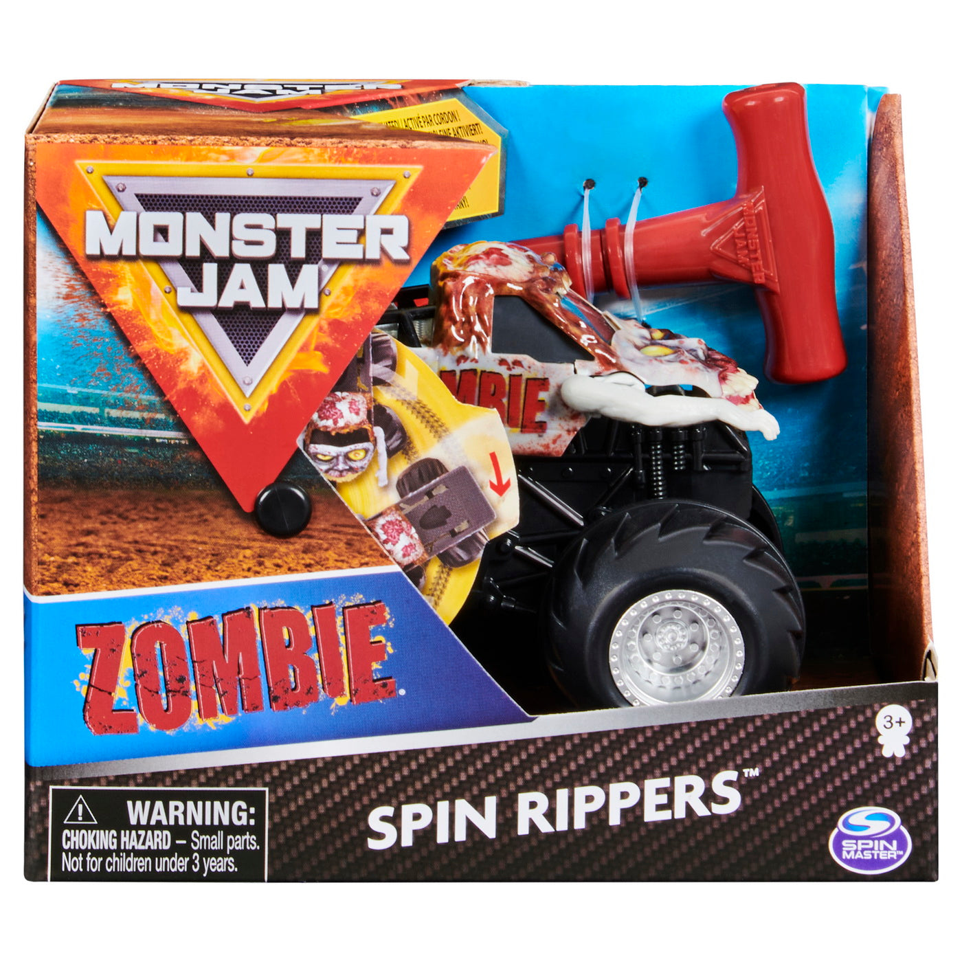 Monster jam zombie seria spin rippers scara 1 la 43