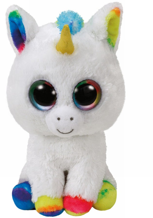 Plus ty 15cm boos pixy unicorn alb