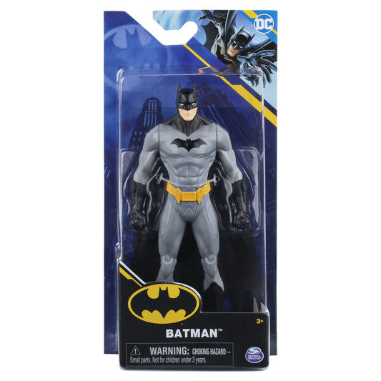 Figurina batman 15cm in armura gri