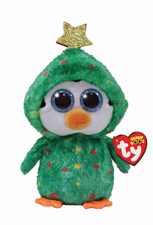 Plus ty 15cm boos noel pinguin verde