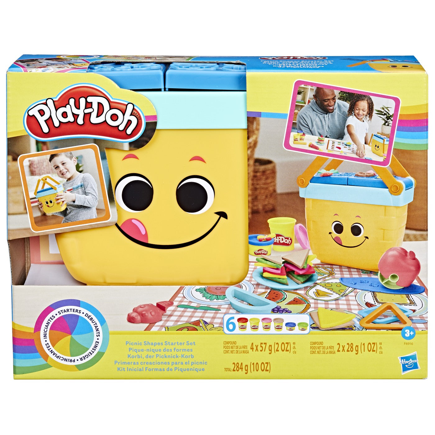 Play doh set picnic si forme