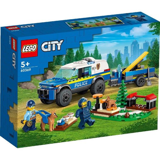 Lego city antrenament canin al politiei 60369