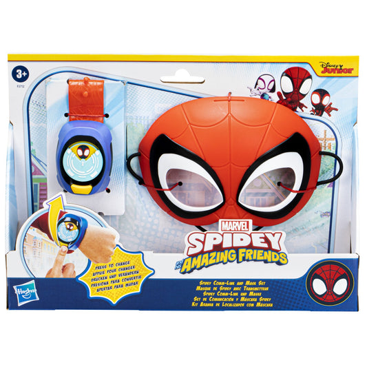 Spidey prietenii extraordinari set masca si ceas