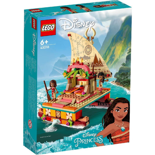 Lego disney princess catamaranul polinezian al moanei 43210