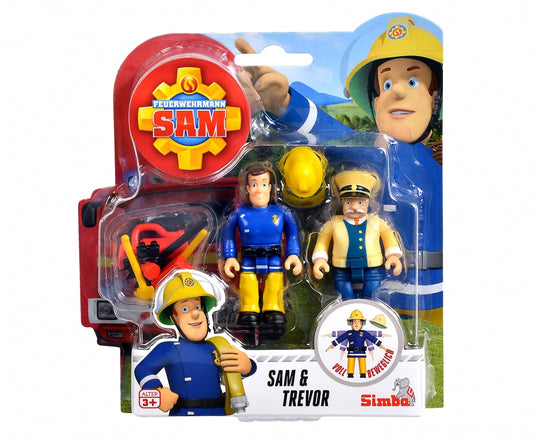 Pompierul sam set figurine sam si trevor cu accesorii