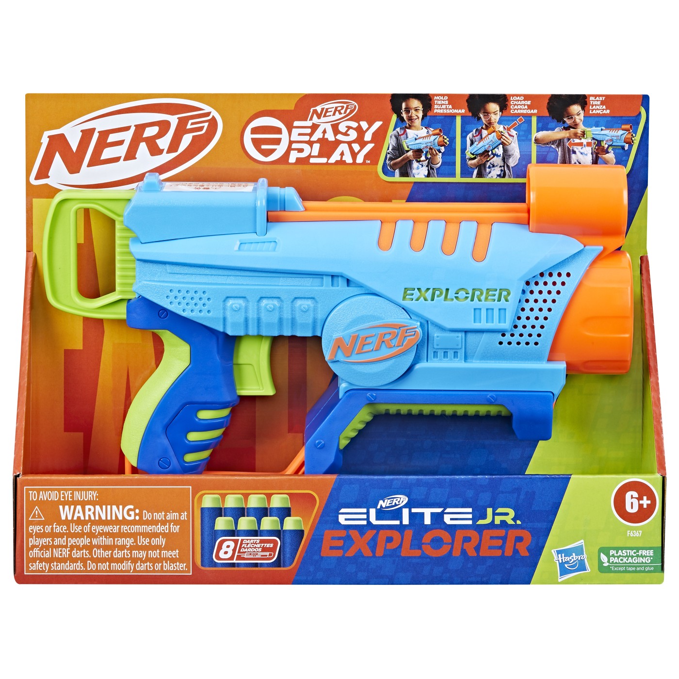 Nerf blaster elite jr explorer