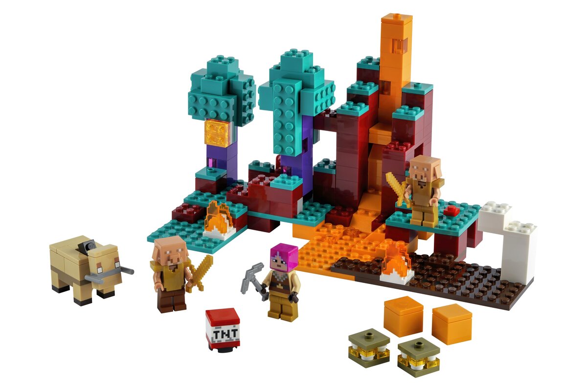 Lego minecraft padurea deformata 21168