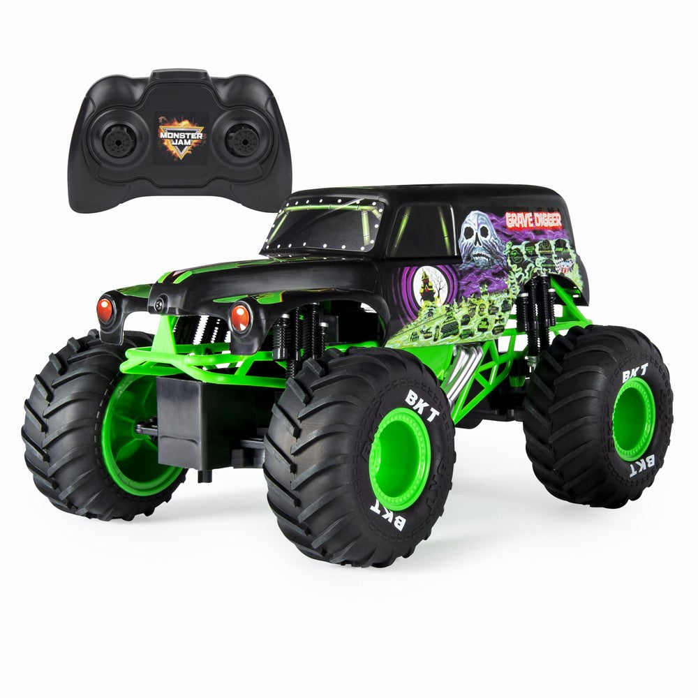 Monster jam rc grave digger scara 1 la 15