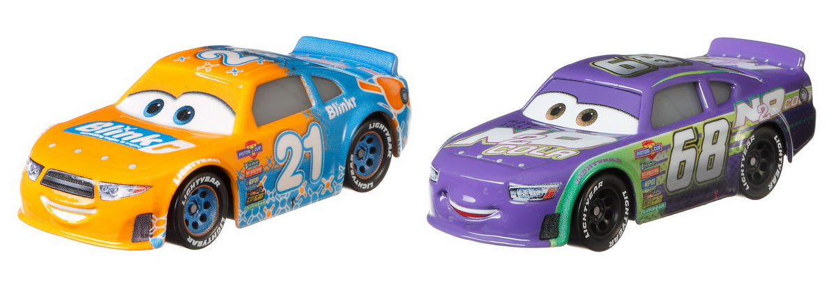 Cars3 set 2 masinute metalice speedy comet si parker brakeston