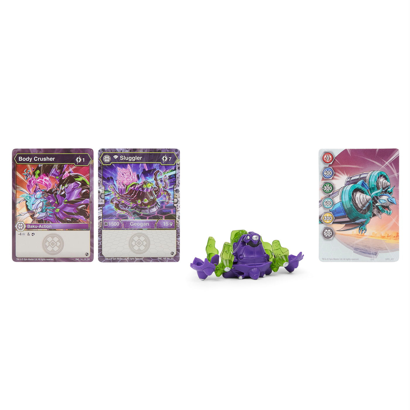 Bakugan s3 geogan sluggler chase