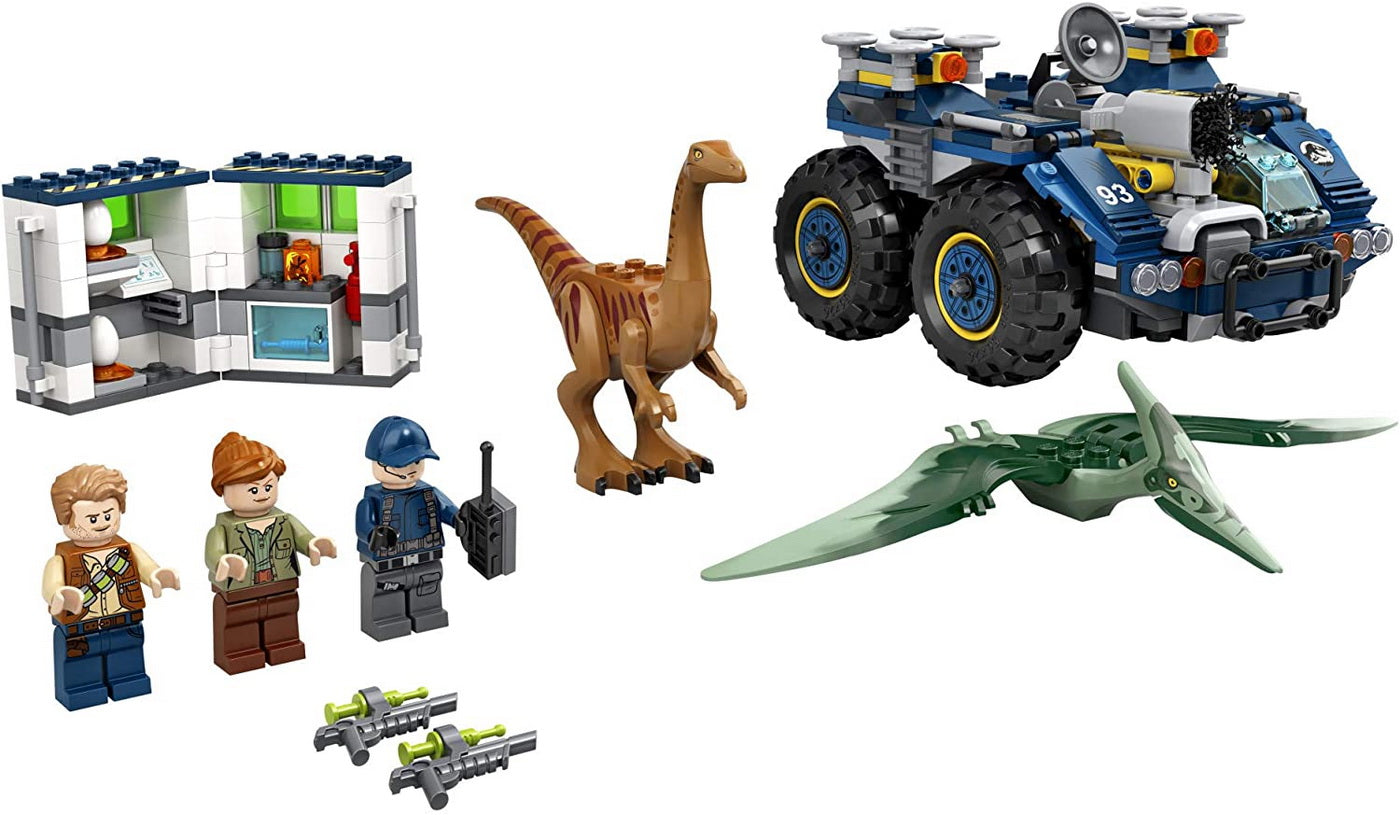 Lego jurassic world velociraptor: misiune de salvare cu biplanul 75940