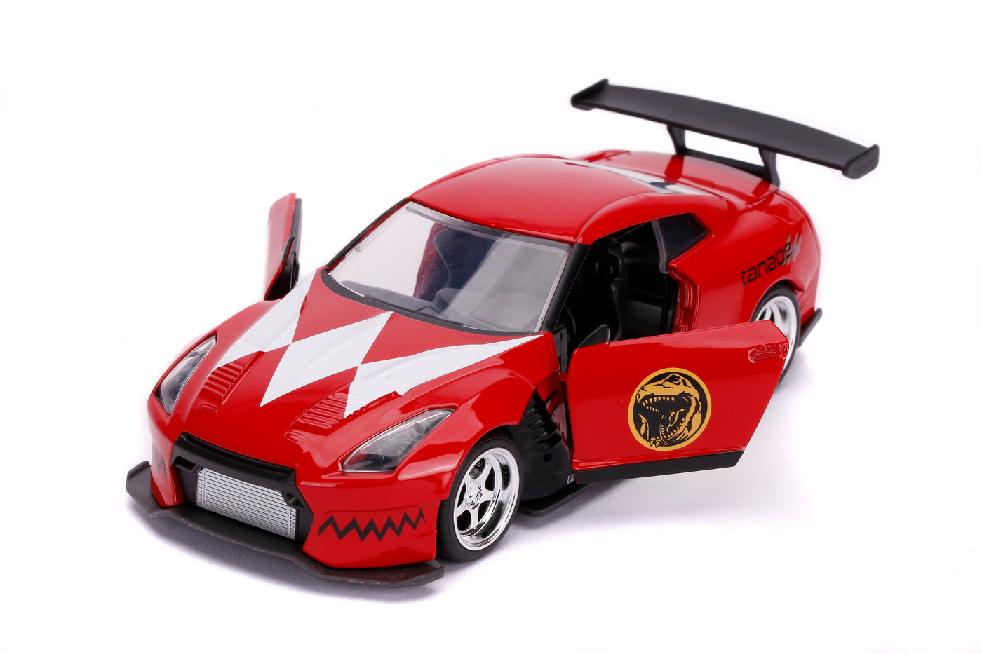 Masinuta metalica power rangers 2009 nissan gt-r r35 scara 1 la 32