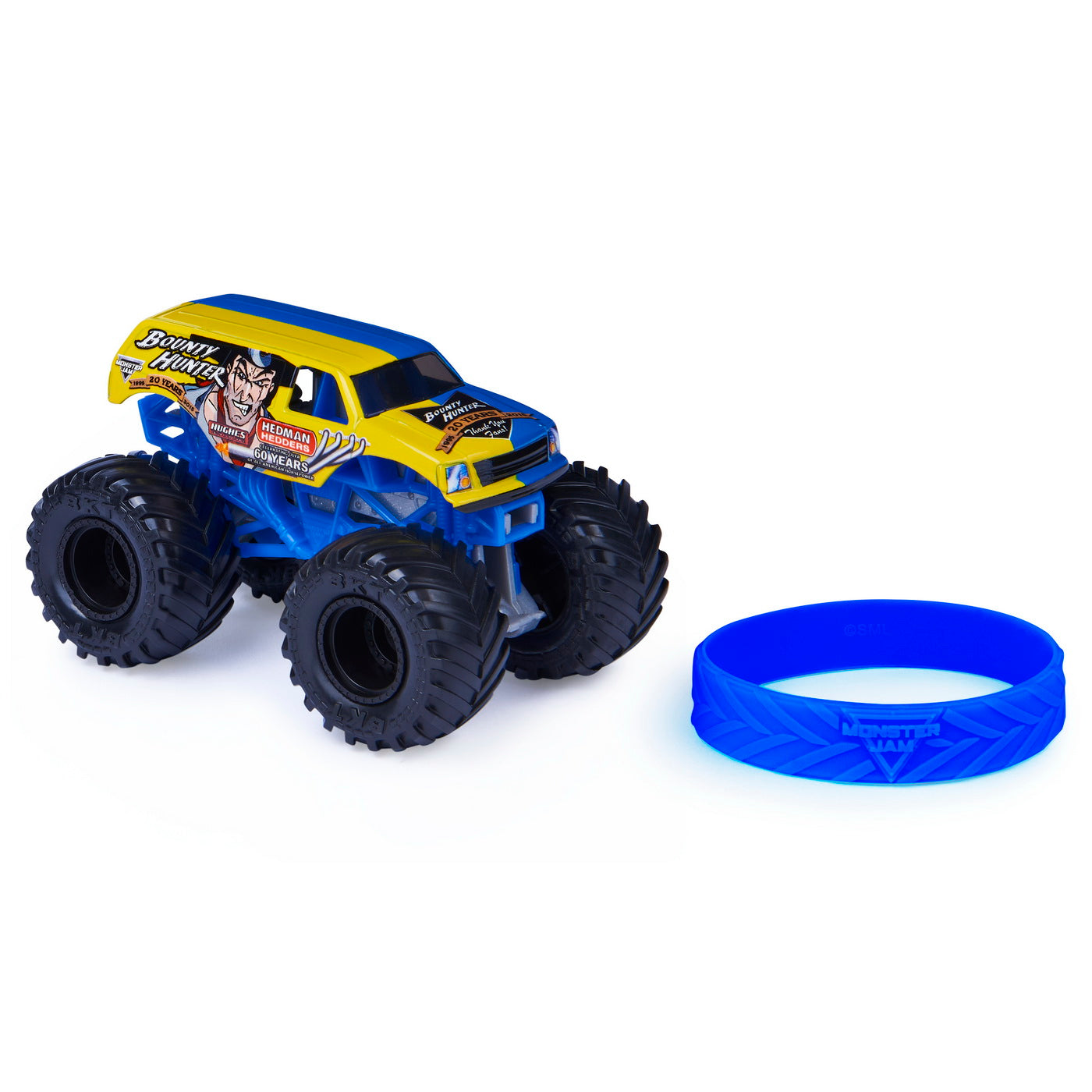 Monster jam masinuta metalica bounty hunter scara 1 la 64