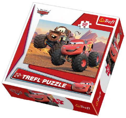 Puzzle trefl 50 cars