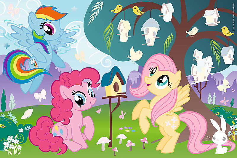 Puzzle trefl 35 cu abtibilde my little pony