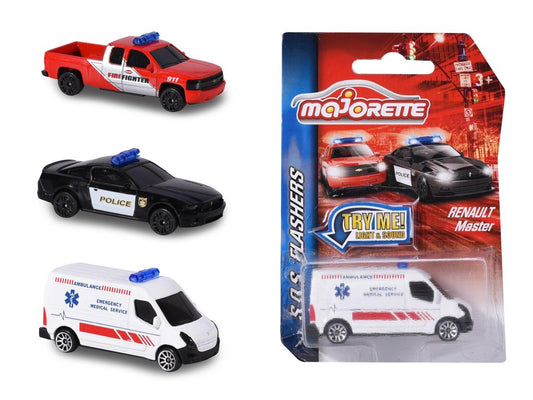 Majorette sos flashers assortment