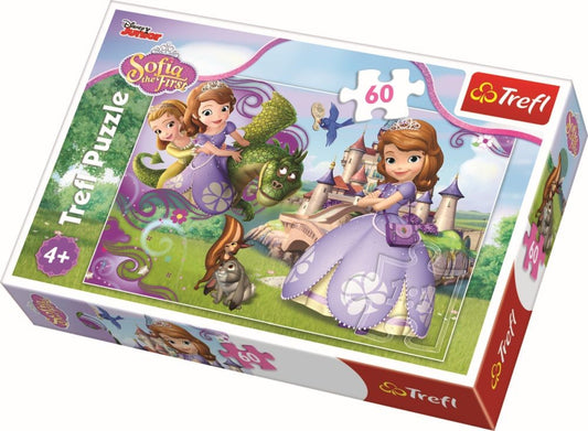 Puzzle trefl 60 aventurile printesei sofia