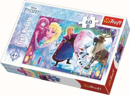 Puzzle trefl 60 surpriza pentru elsa