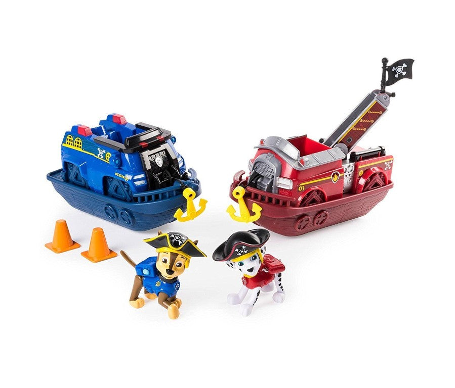 Patrula catelusilor set 2 vehicule si figurine