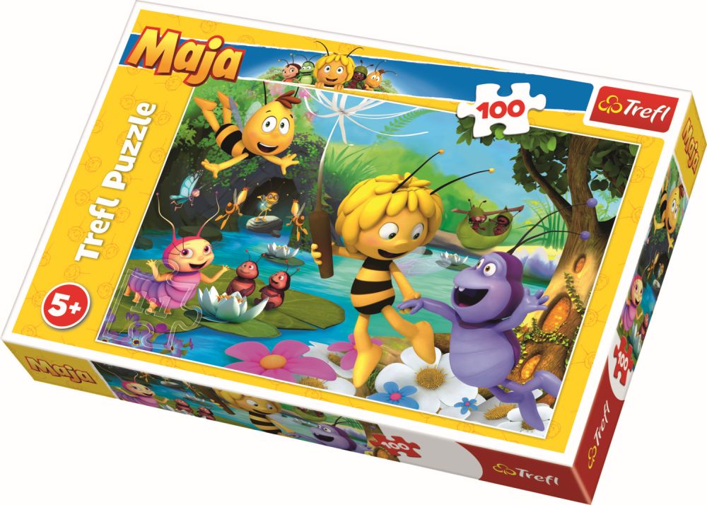 Puzzle trefl 100 albinuta maya si prietenii