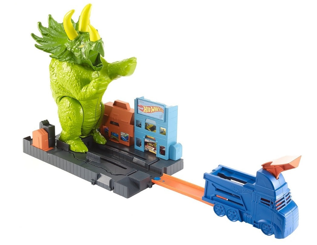 Hot wheels set dinozaurul furios