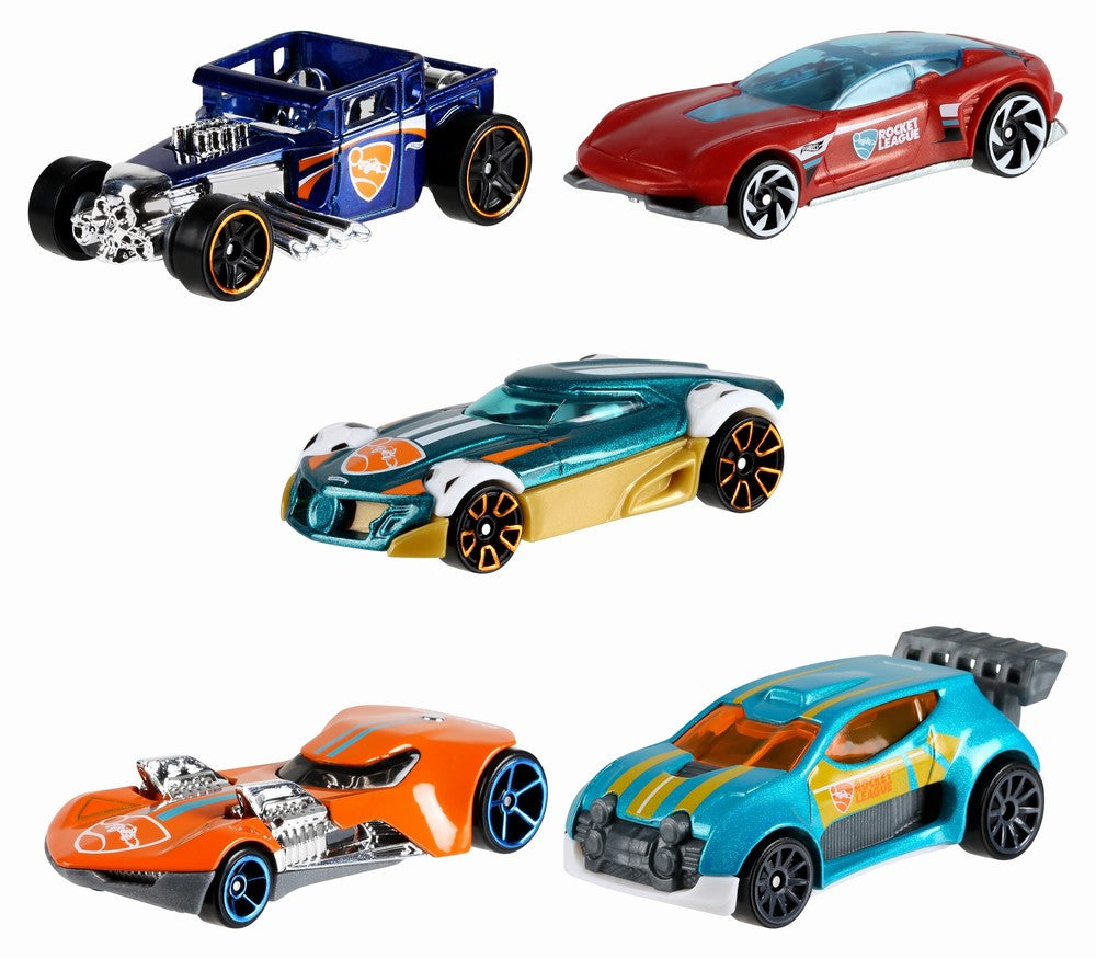 Set 5 masini hot wheels rocket league