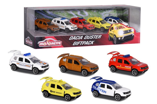 Majorette set 5 machete metalice dacia duster