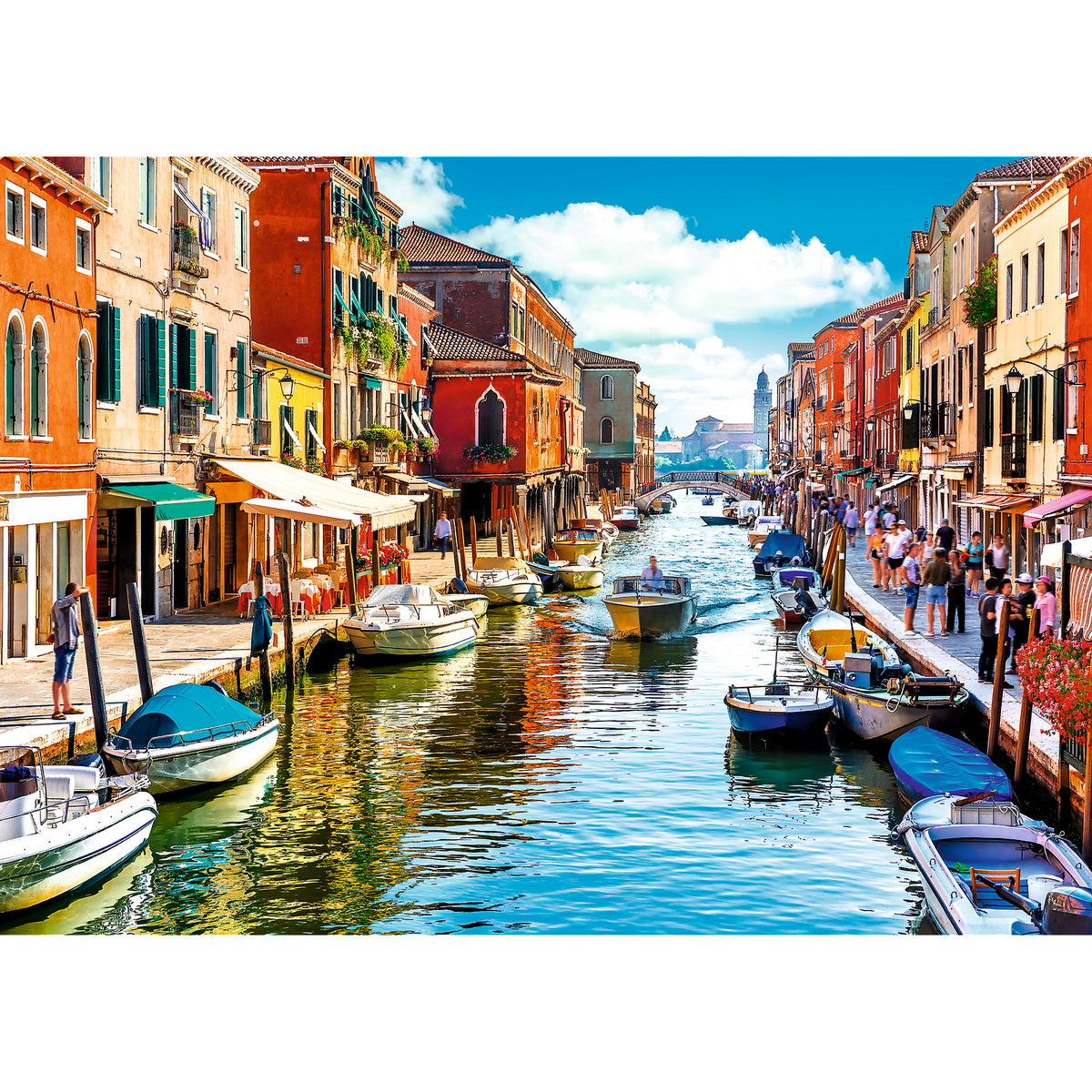 Puzzle trefl 2000 spre insula murano venetia