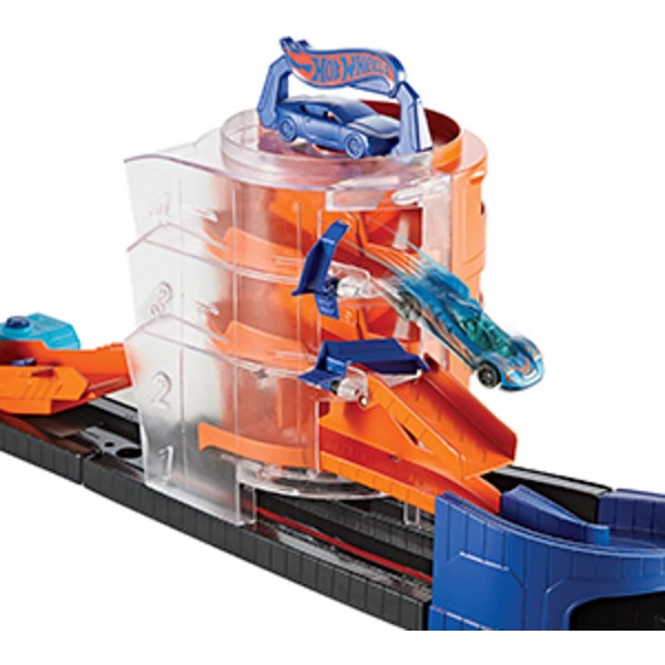 Hot wheels city delux cursa extrema superspin