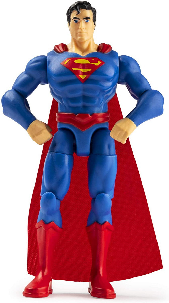 Figurina superman 10cm cu accesorii surpriza