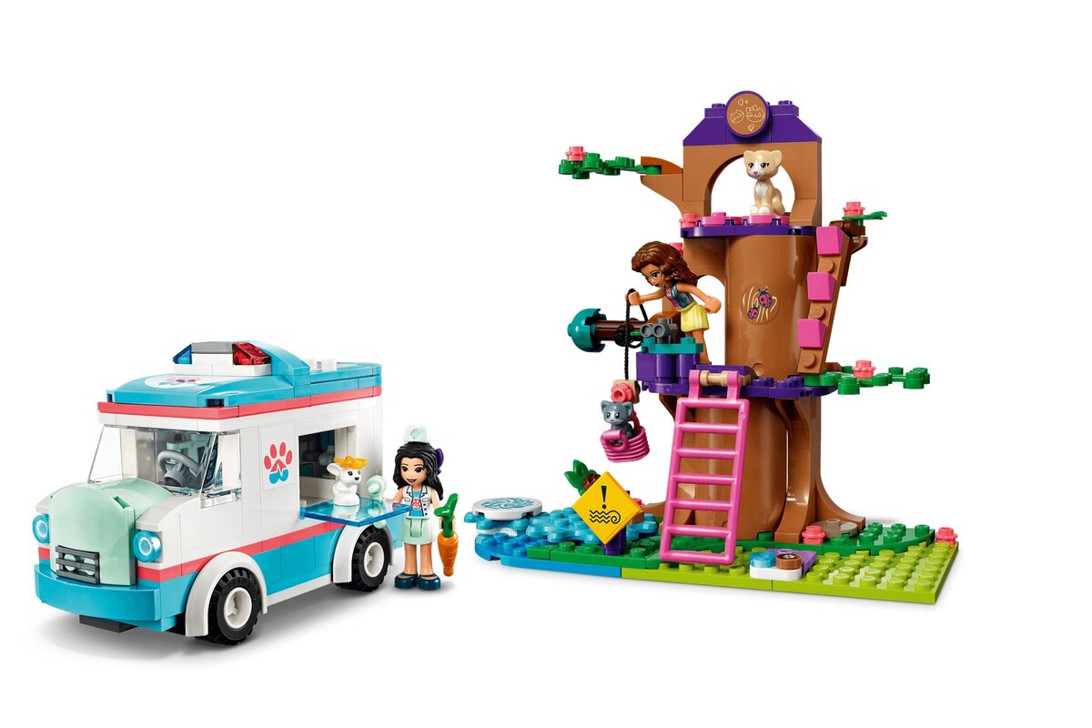 Lego friends ambulanta clinicii veterinare 41445