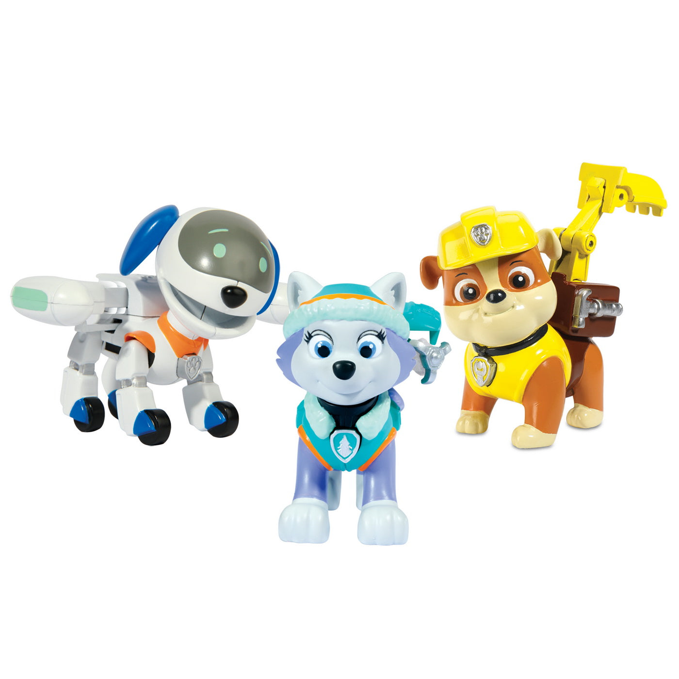 Patrula catelusilor set 3 eroi everest robodog si rubble