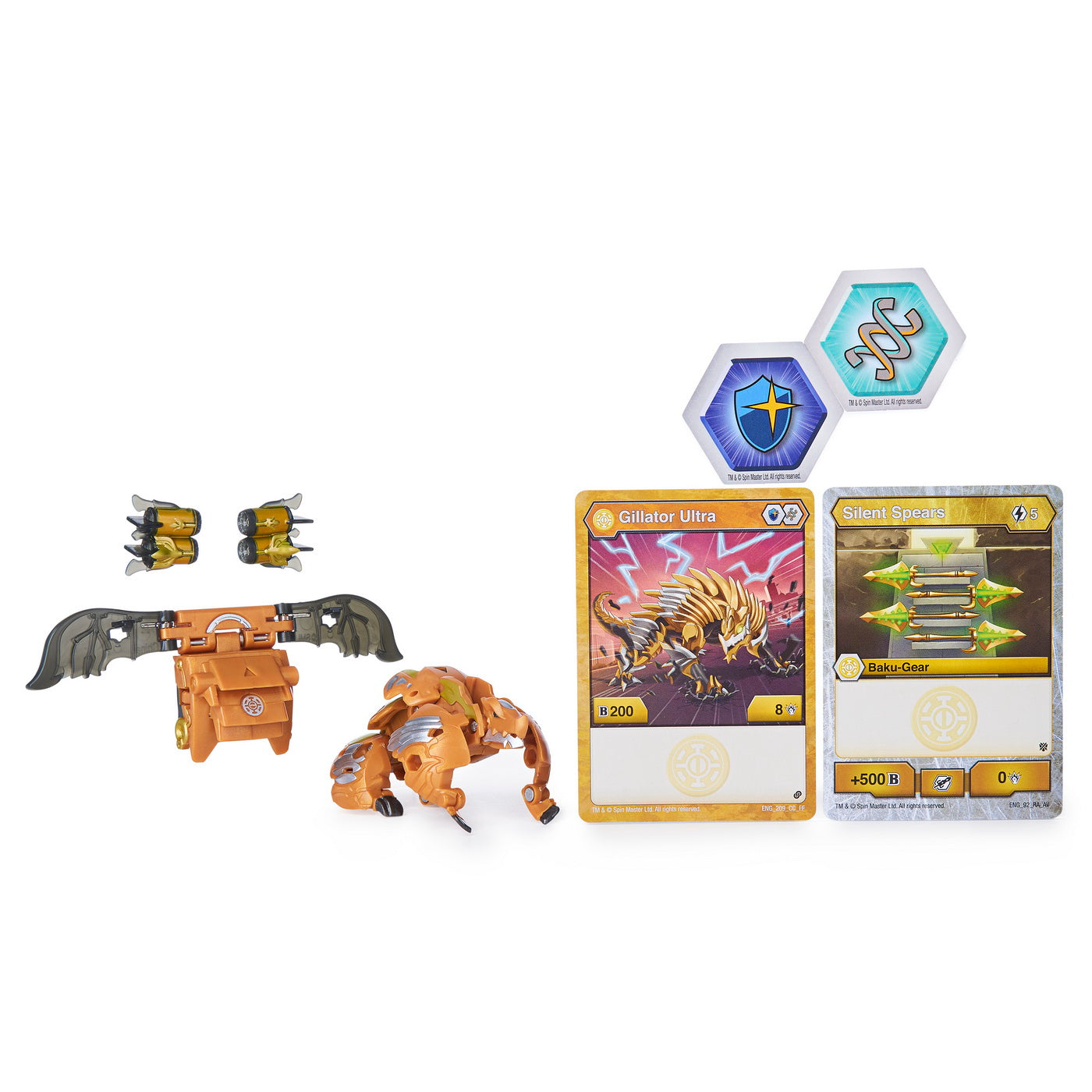 Bakugan s2 bila ultra gillator cu echipament baku-gear