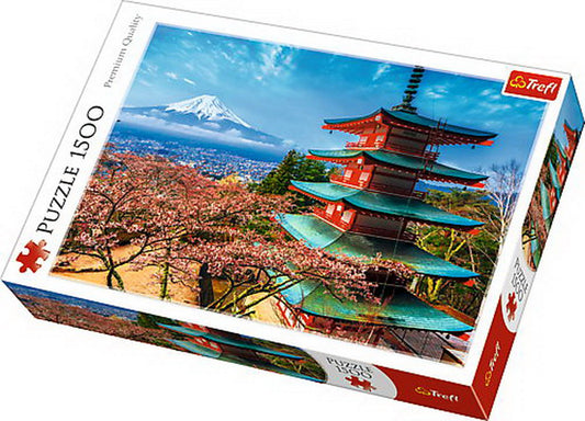 Puzzle trefl 1500 muntele fuji