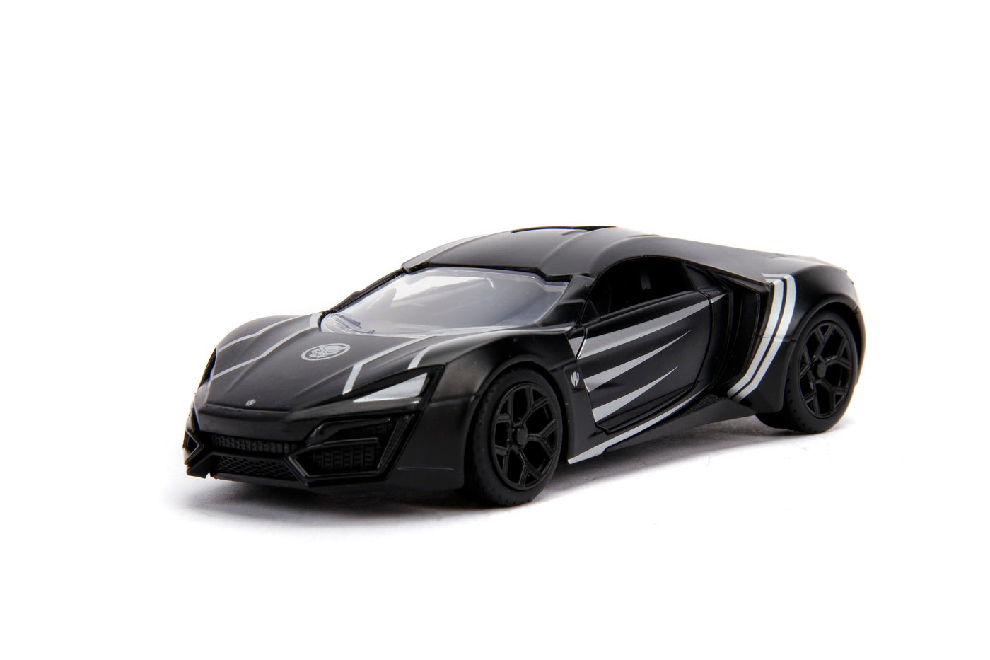 Masinuta metalica black panther lykan hypersport scara 1 la 32