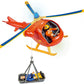 Elicopter pompierul sam wallaby cu figurina si accesorii