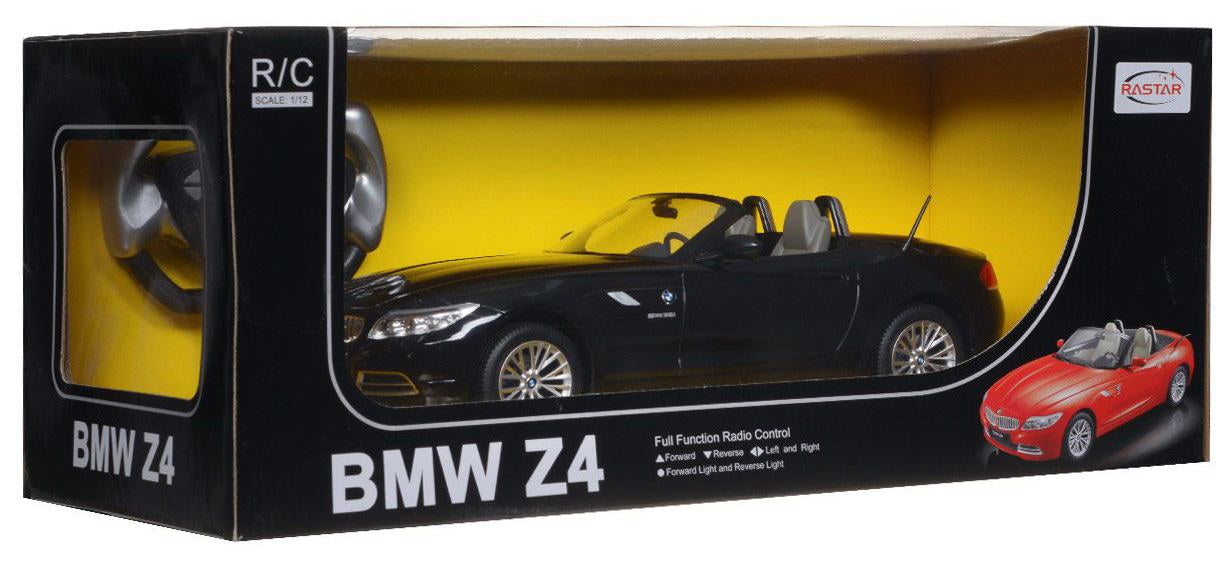 Masina cu telecomanda bmw z4 negru cu scara 1 la 12