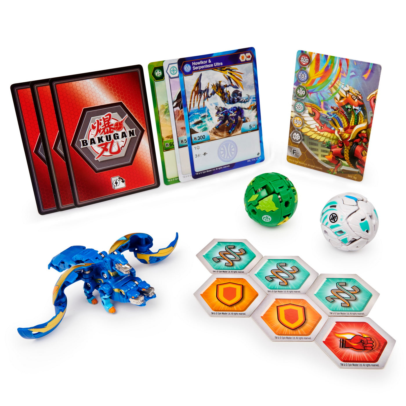 Bakugan s2 pachet de start howlkor serpenteze ultra